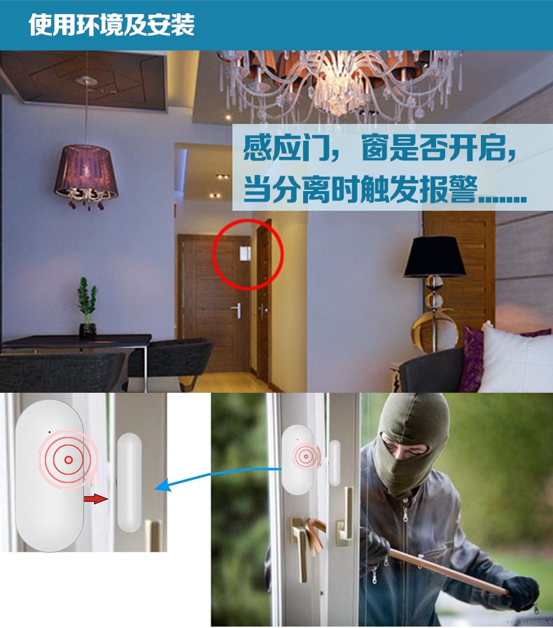 隔离门磁助力疫情防疫，智慧安防帮大忙(图1)
